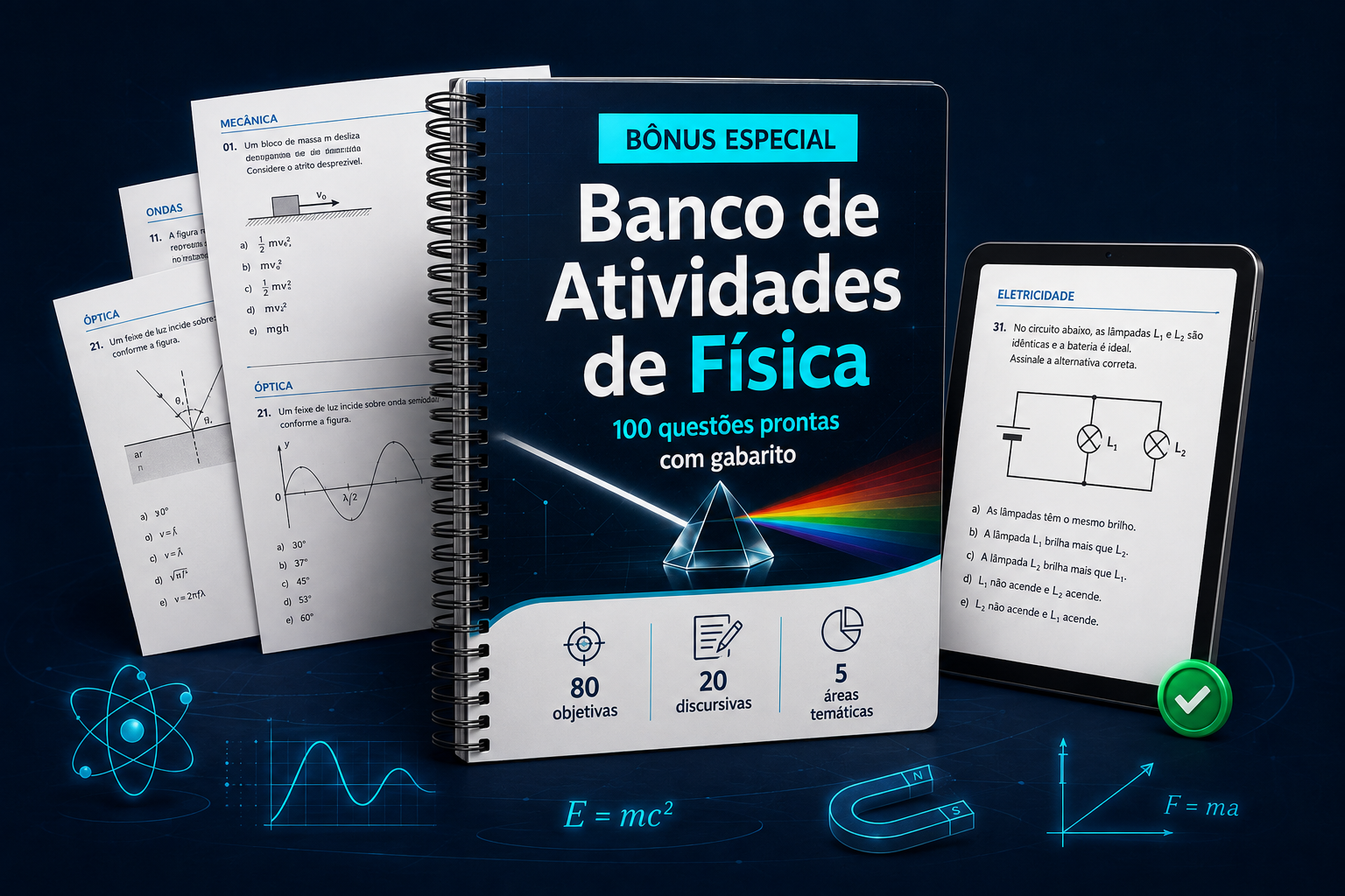 Bônus: Banco de Atividades de Física